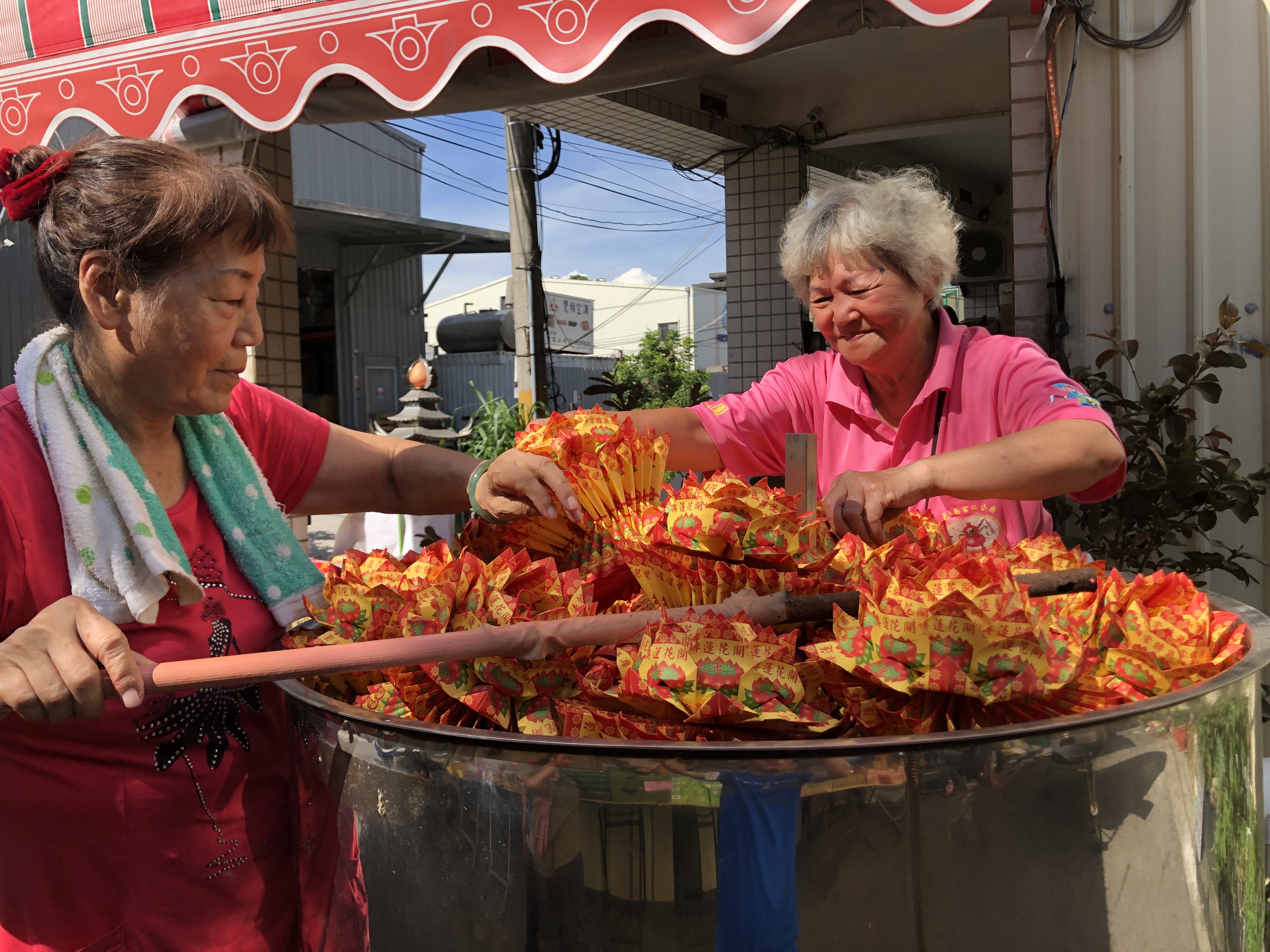 聖祐宮2025普渡 蓮花