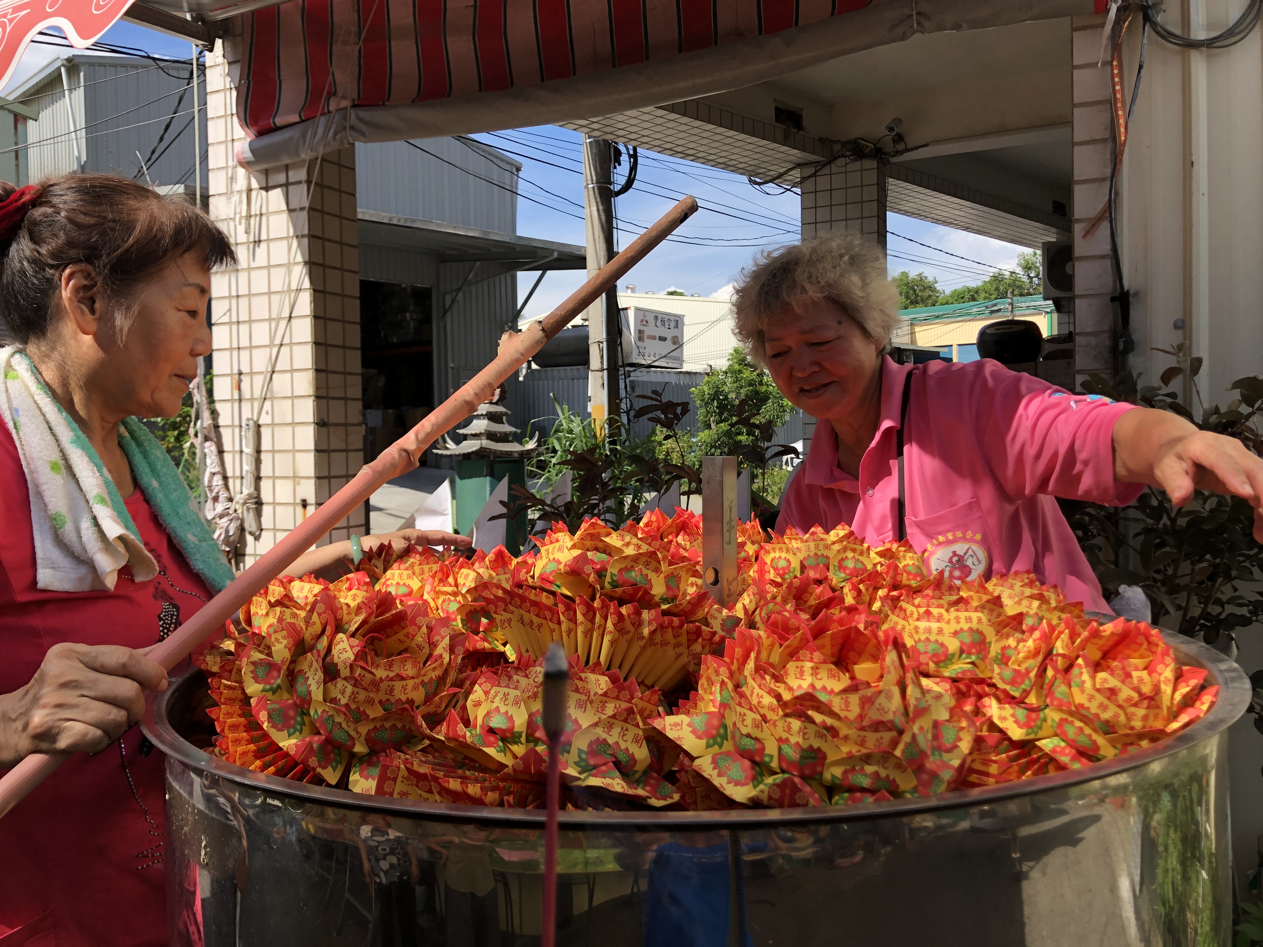 聖祐宮2025普渡 蓮花