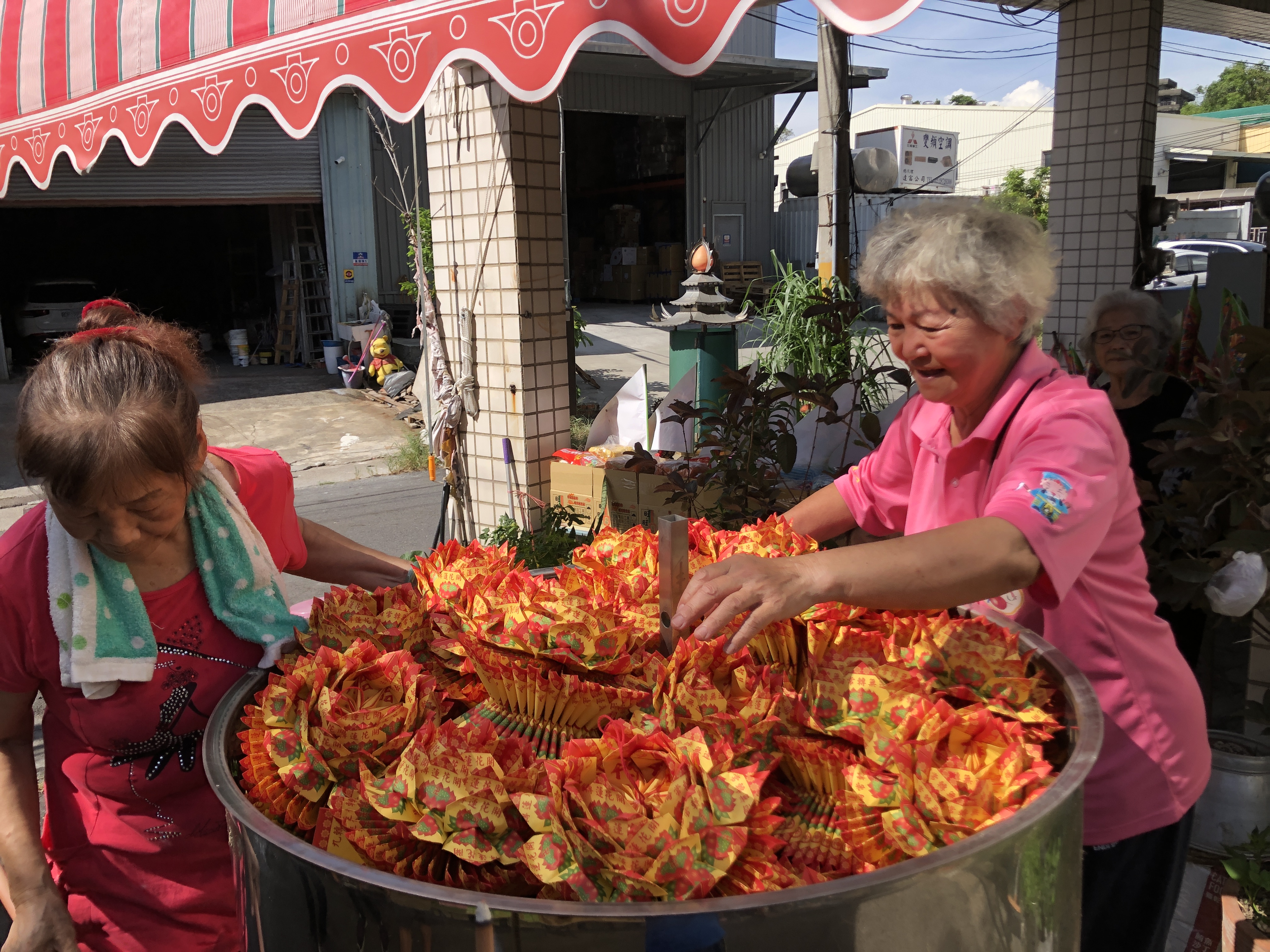 聖祐宮2025普渡 蓮花